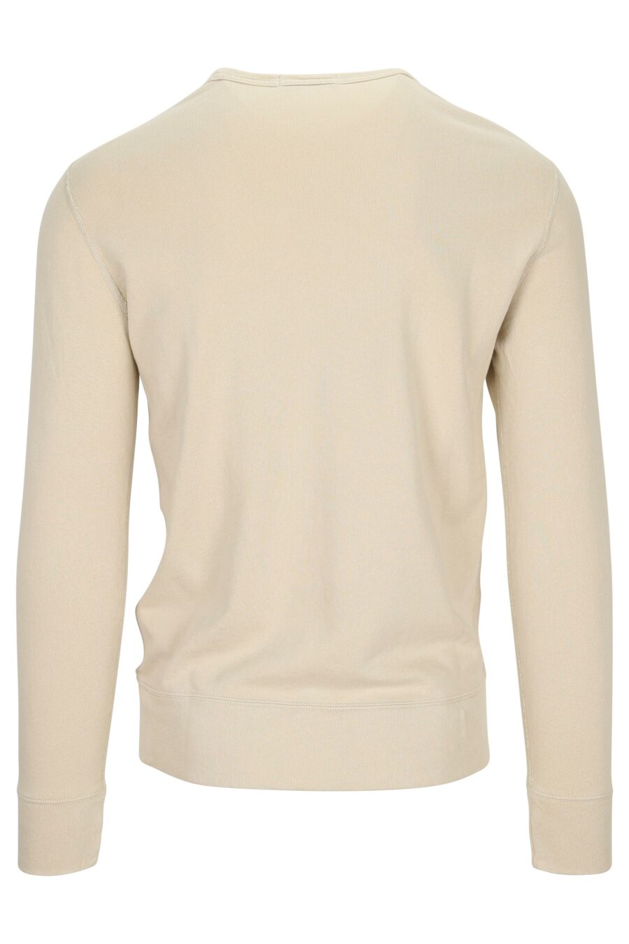 Beige sweatshirt with mini-logo "polo" - 3616535913264 1