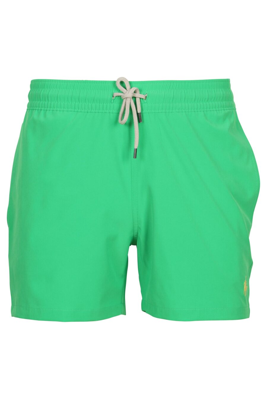 Pantalón corto verde con minilogo "polo" - 3616535968080