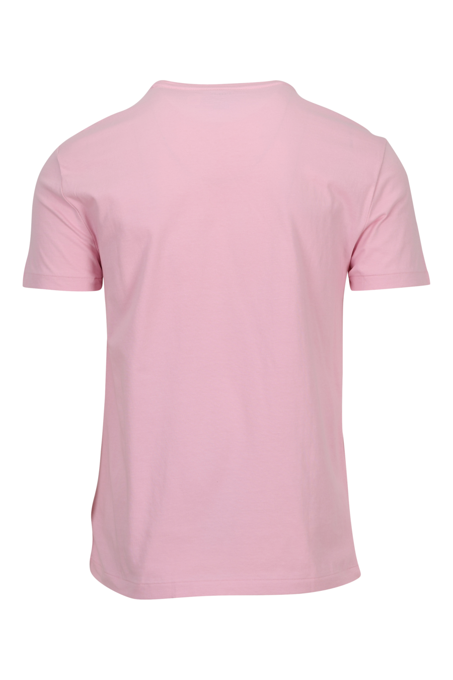 Camiseta rosa con minilogo "polo" verde - 3616536032445 1