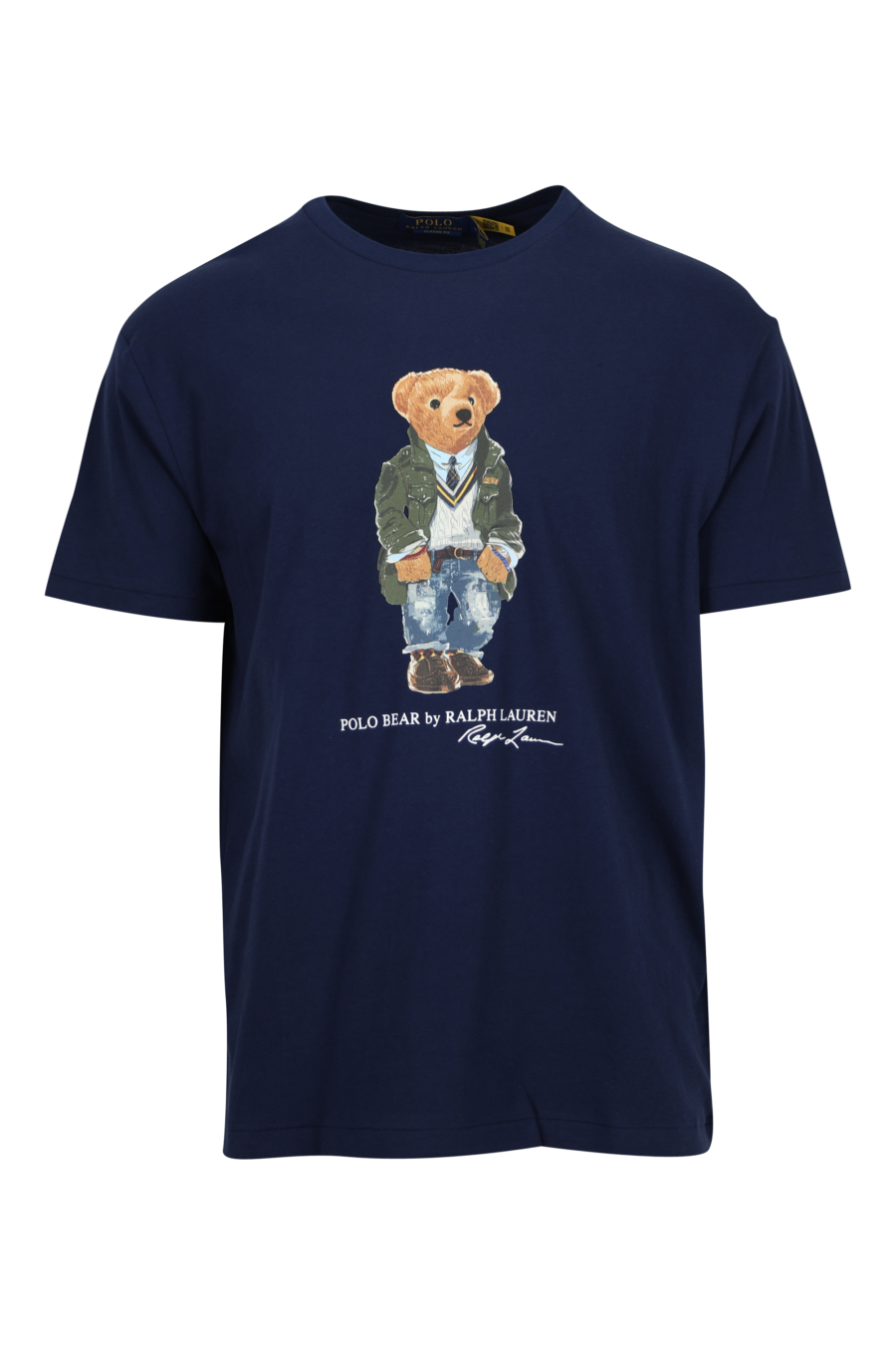 Camiseta azul oscura con maxilogo "polo bear" traje - 3616536168786