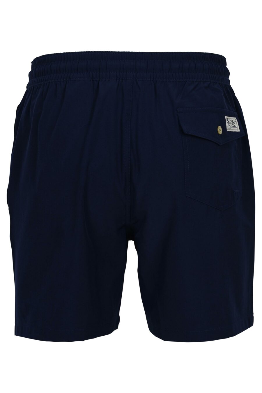 Dunkelblaue "Polo"-Shorts mit Minilogo - 3616851078616 2