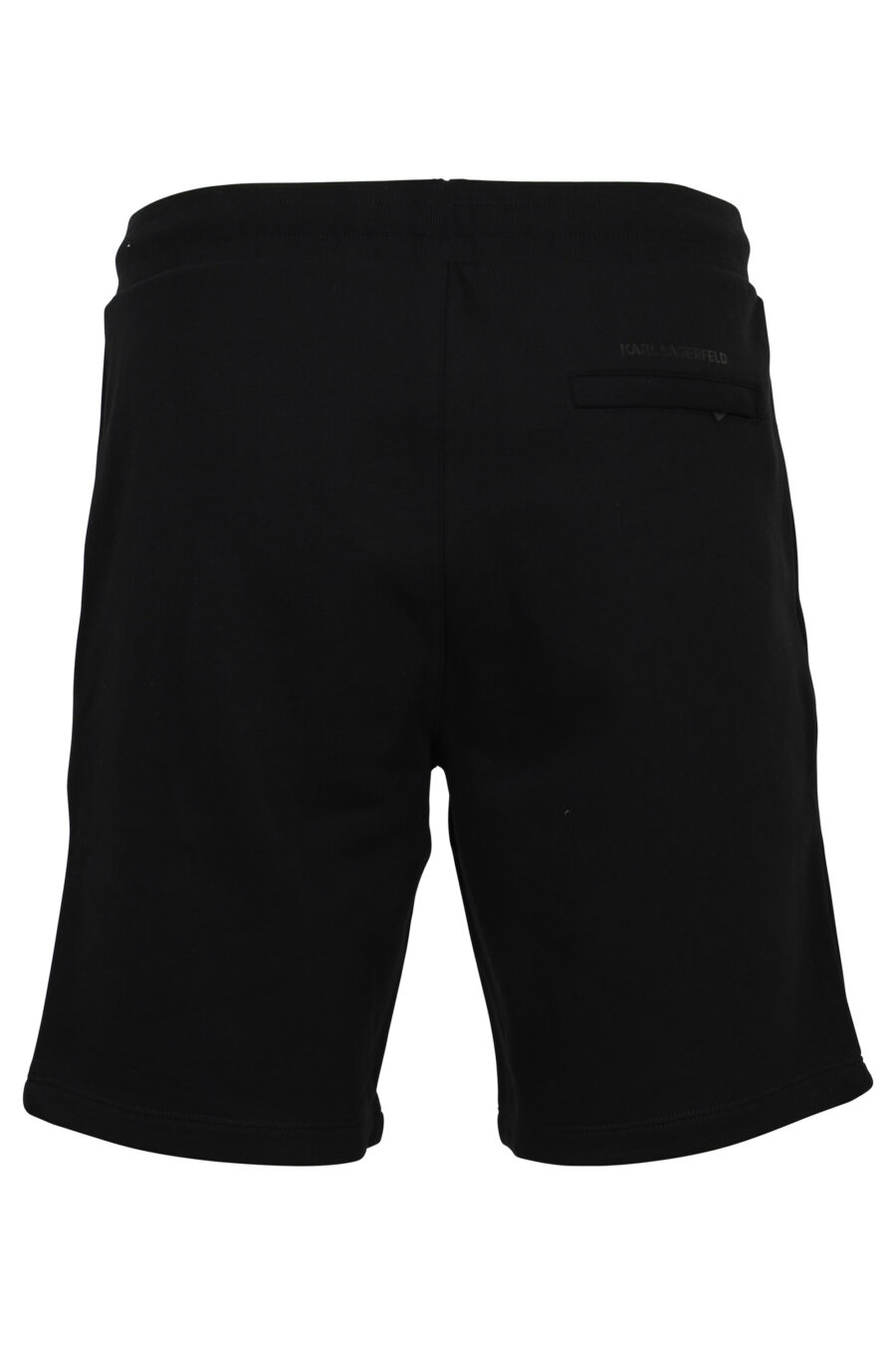 Pantalón de chándal corto negro con minilogo "ikonik" - 4062225691858 2