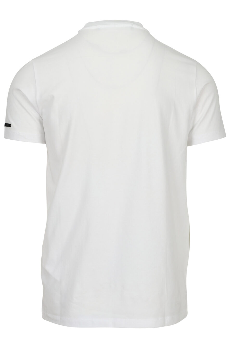Camiseta blanca con maxilogo en goma "karl" en azul - 4062226788779 1