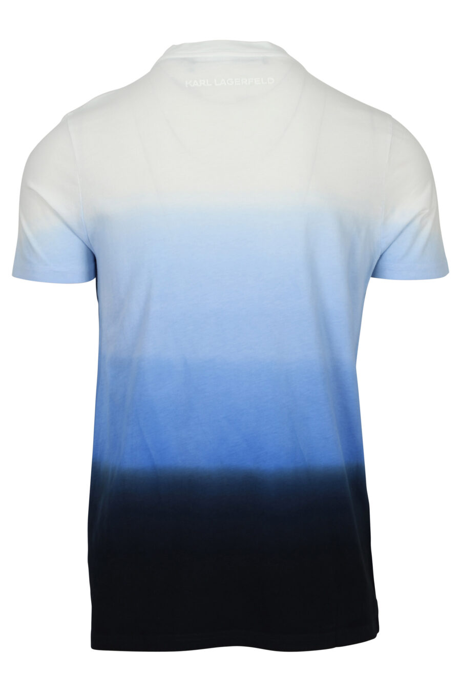 Camiseta en degradé azul con minilogo - 4062226789400 1