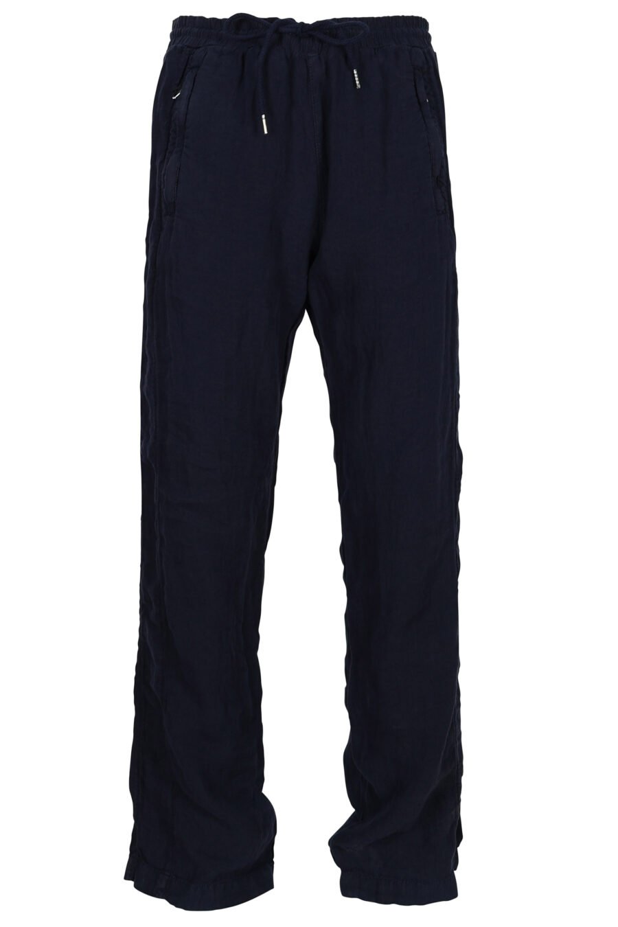 Pantalón de chándal azul oscuro con minilogo - 4062226851497