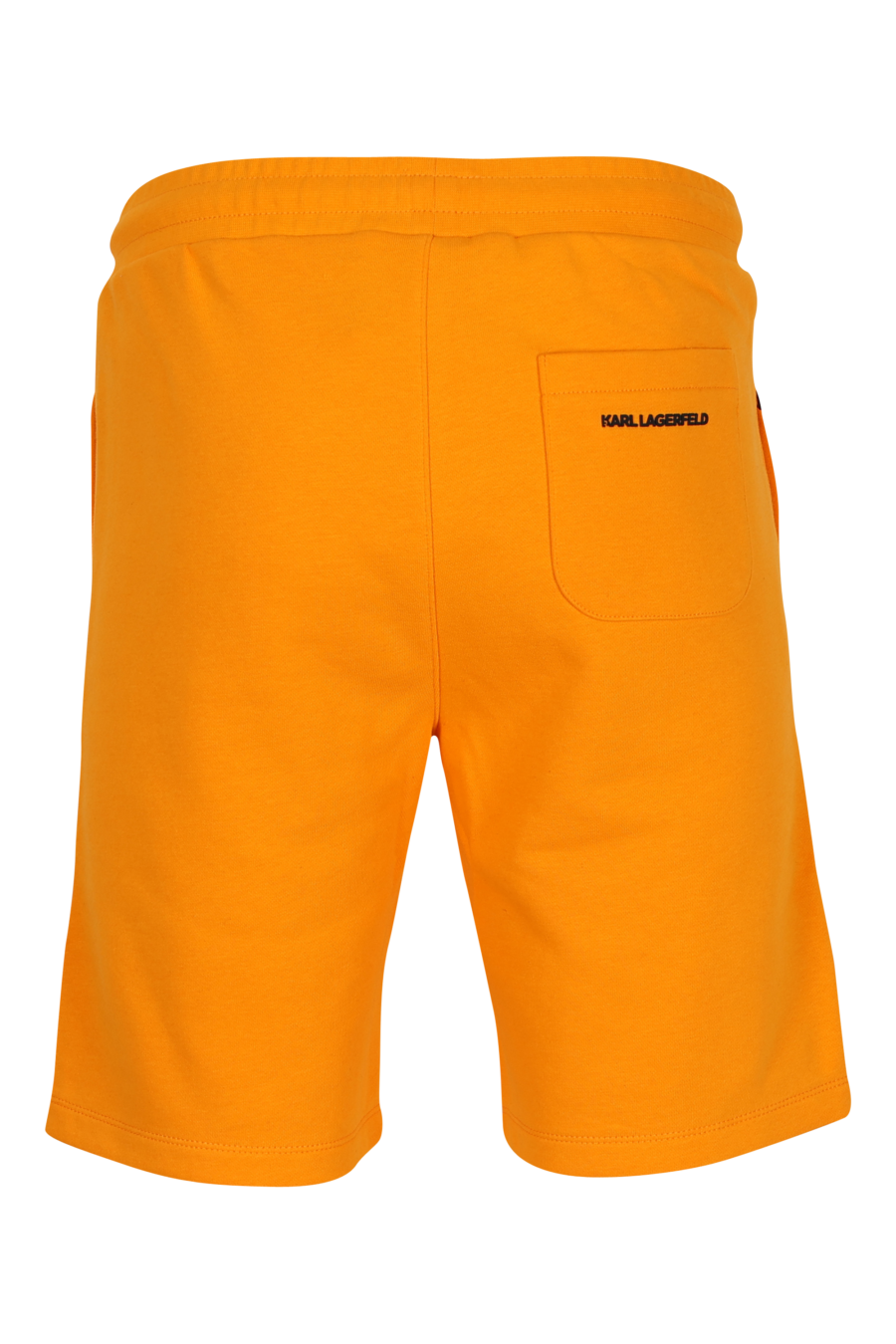 Pantalón de chándal naranja midi con minilogo "karl" en goma - 4062226932936 2