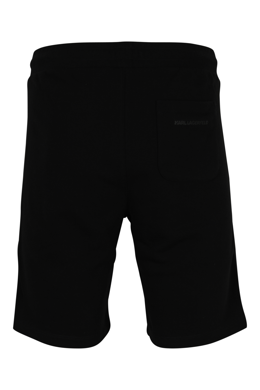 Pantalón de chándal negro midi con minilogo "rue st guillaume" - 4062226934541 1