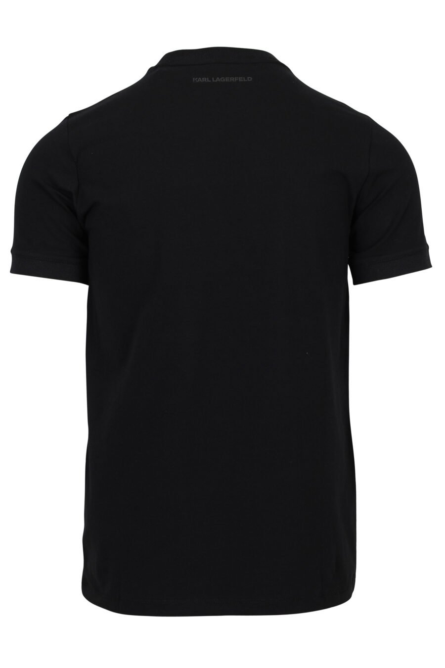 Camiseta negra con minilogo blanco lateral - 4062226952828 1
