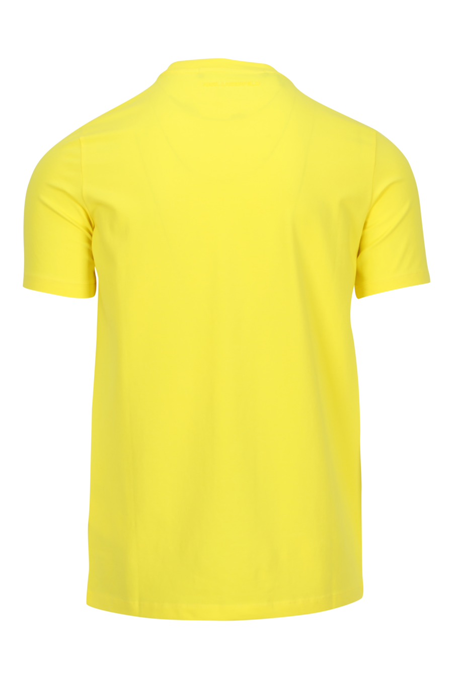 Camiseta amarilla con minilogo "karl" en goma - 4062226954433 1