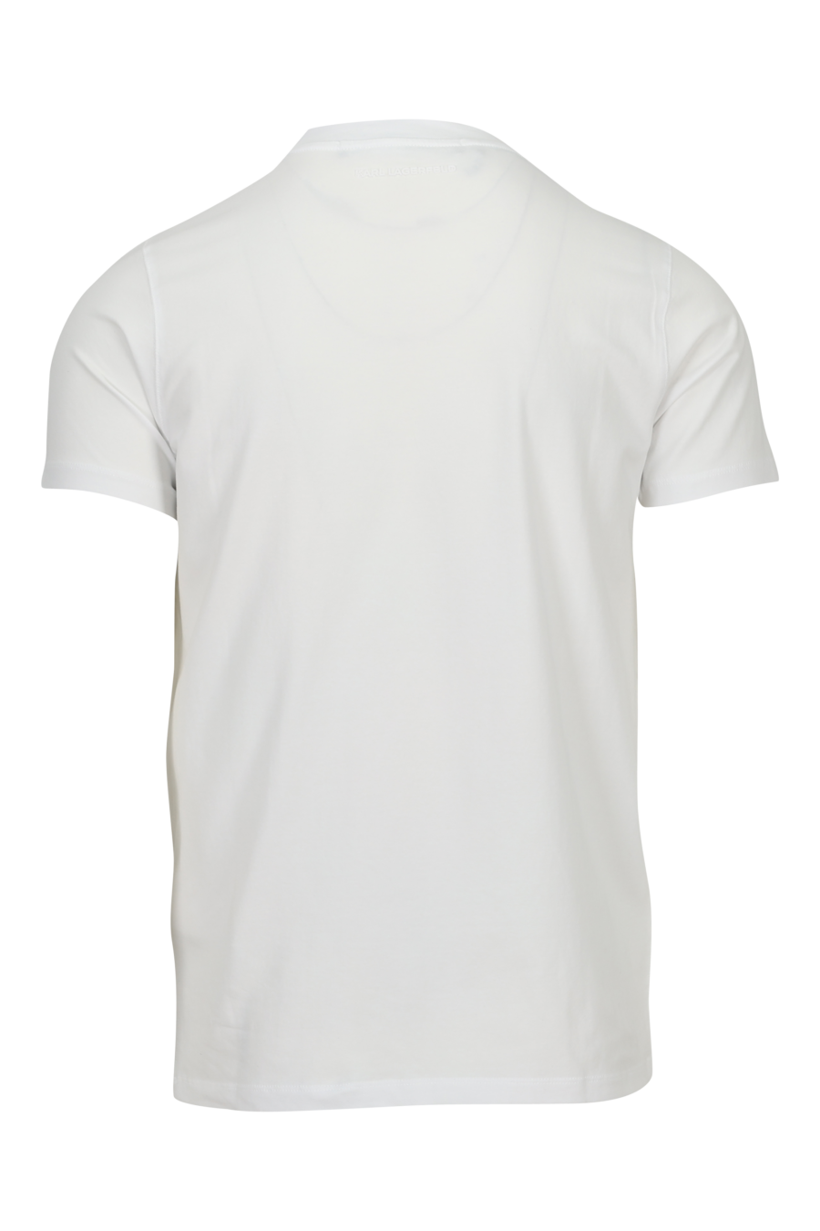Camiseta blanca con maxilogo firma delineado "rue st guillaume" - 4062226958530 1