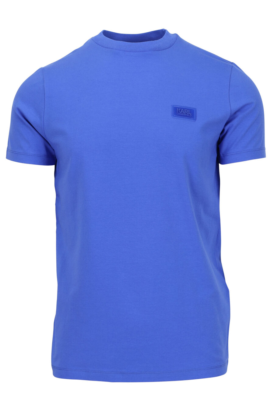 Camiseta azul con minilogo placa - 4062226959216