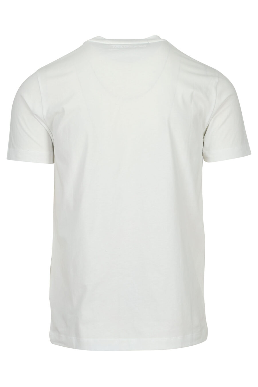 Camiseta blanca con maxilogo "rue st guillaume" en degradé - 4062226962360 1