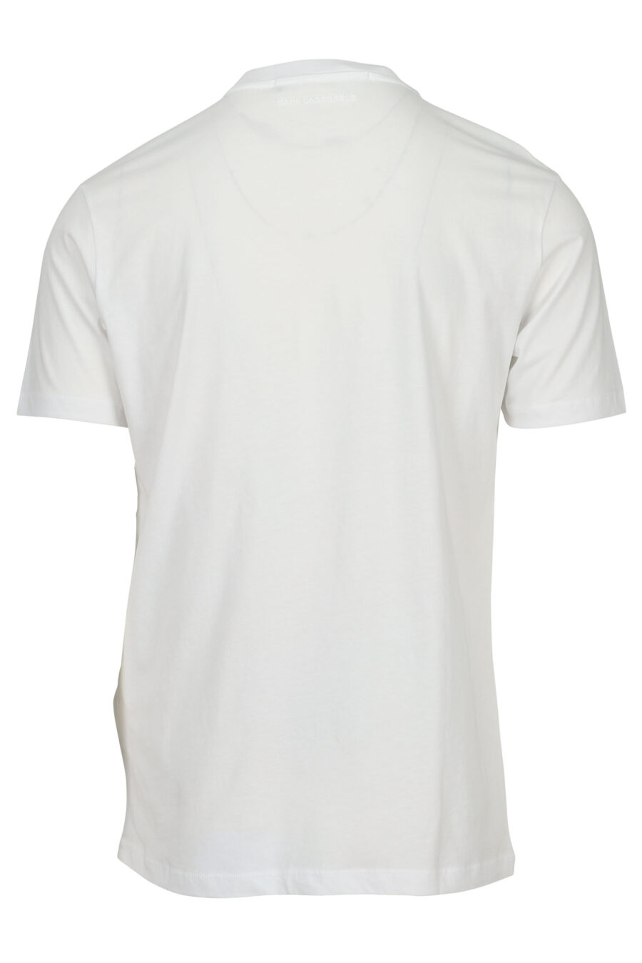 Camiseta blanca con logo en mancha negra - 4062226964739 1
