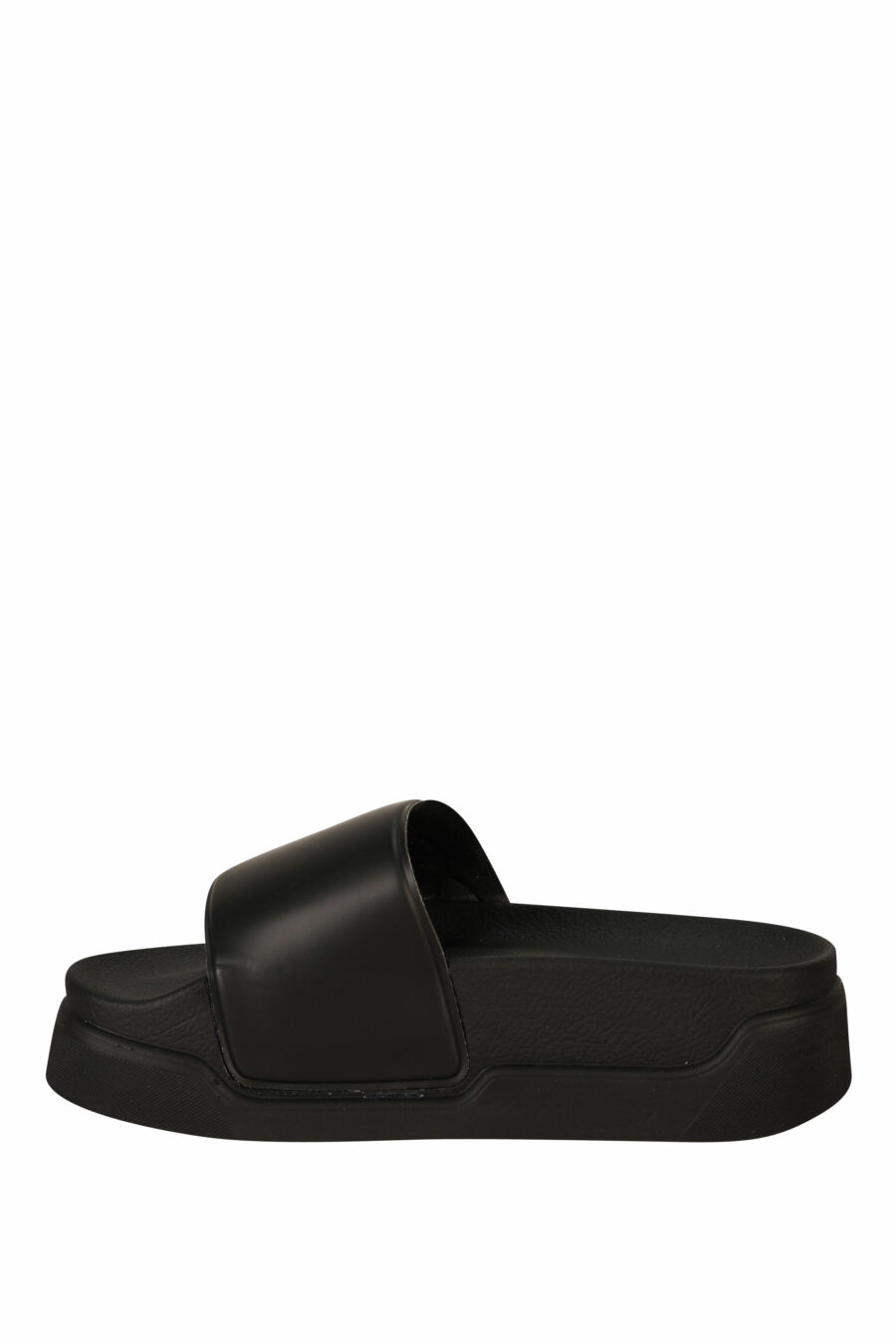 Sandales à plateforme noires avec logo "karl" - 5059529404771 2