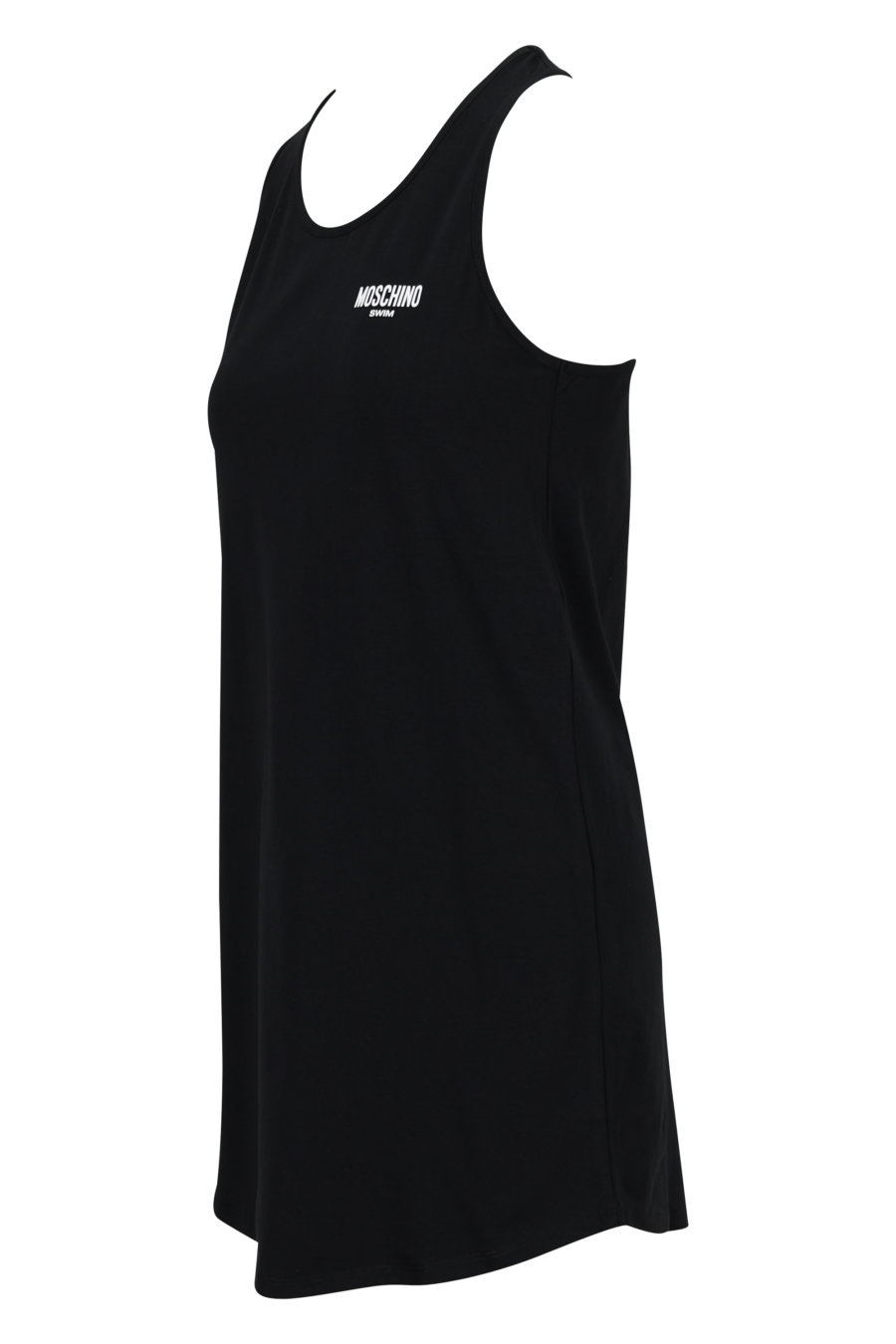 Vestido negro con minilogo blanco - 667113356037 1