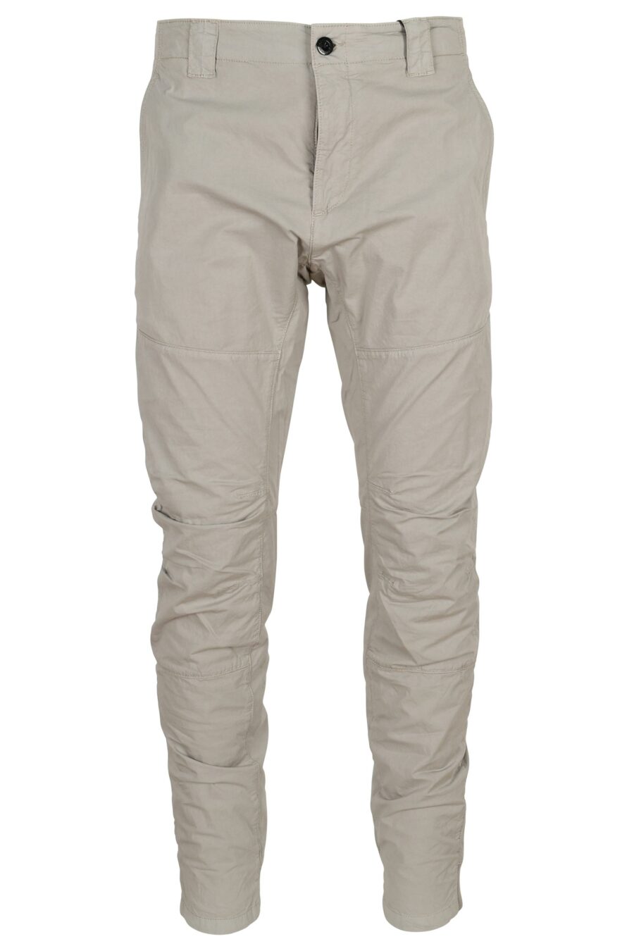 Pantalon ergonomique gris avec mini-logo - 7620943668377