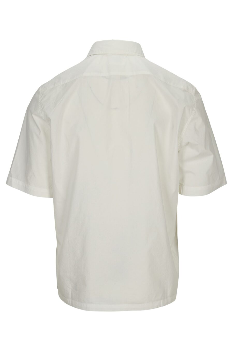 Short sleeve white shirt with pocket and mini-logo - 7620943694826 1