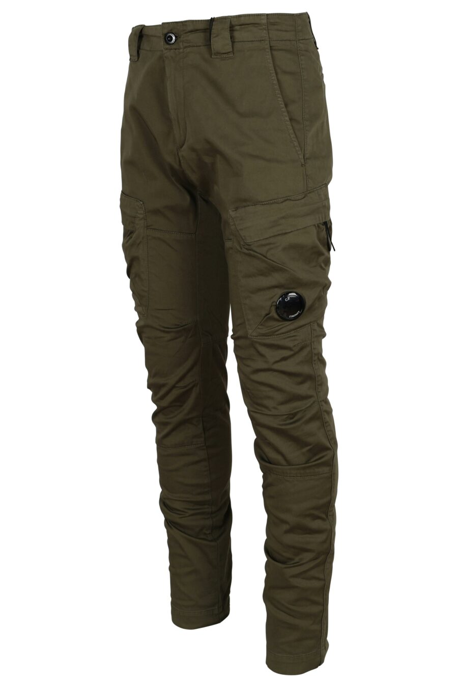 Pantalon cargo vert militaire avec lentille logo - 7620943722628 1