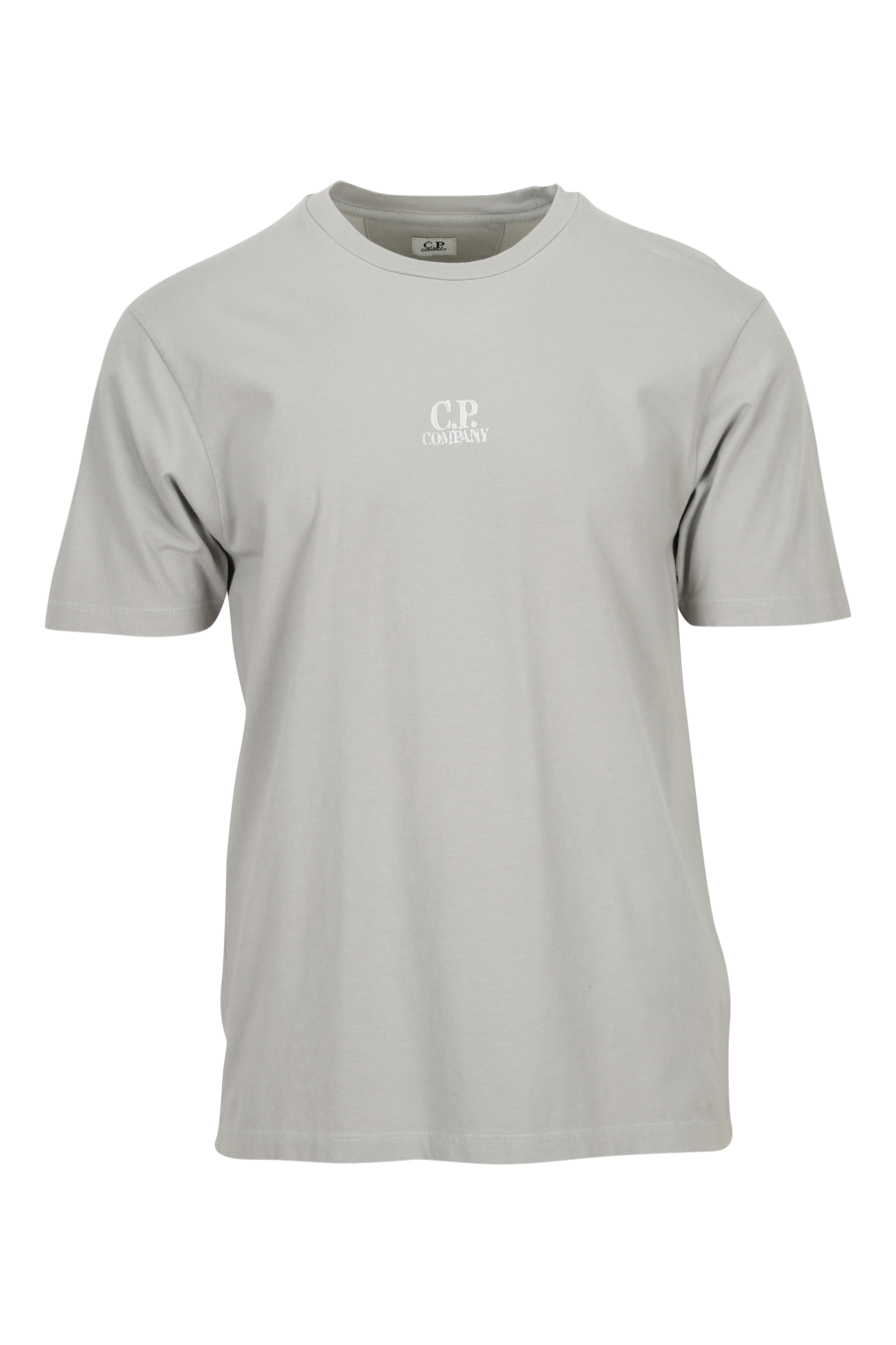 Camiseta gris con minilogo "cp" centrado - 7620943776768