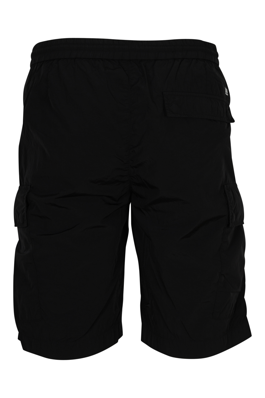 Pantalón corto negro con minilogo lente - 7620943785616 2