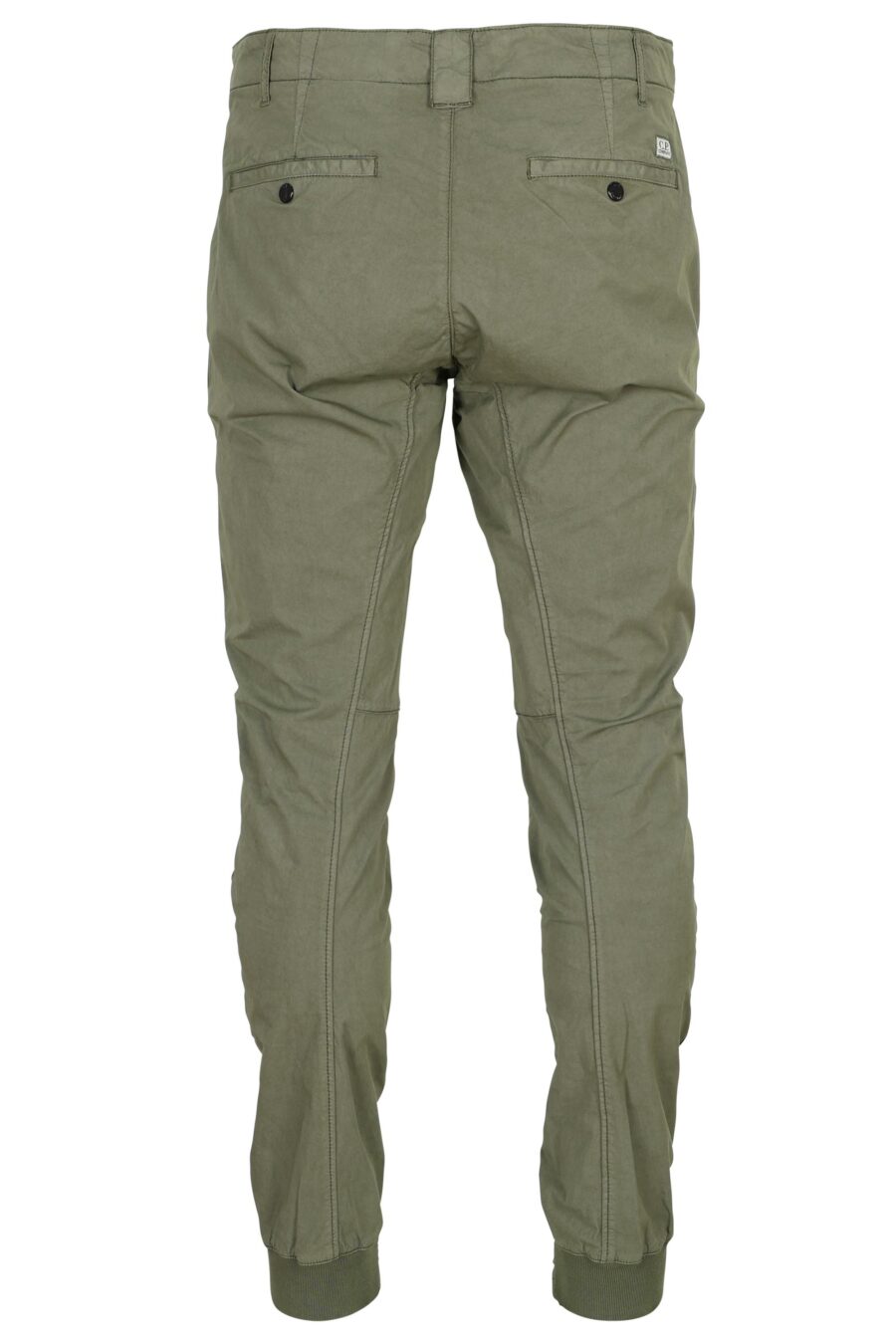 Pantalon ergonomique gris-vert avec mini-logo - 7620943806939 1
