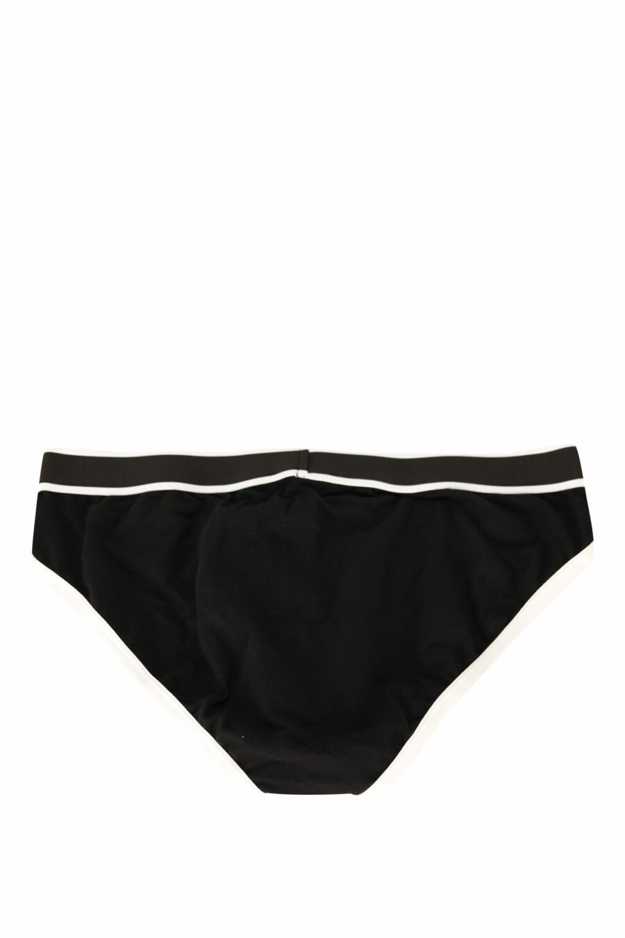 Black briefs with white line and logo - 8032674405272 1