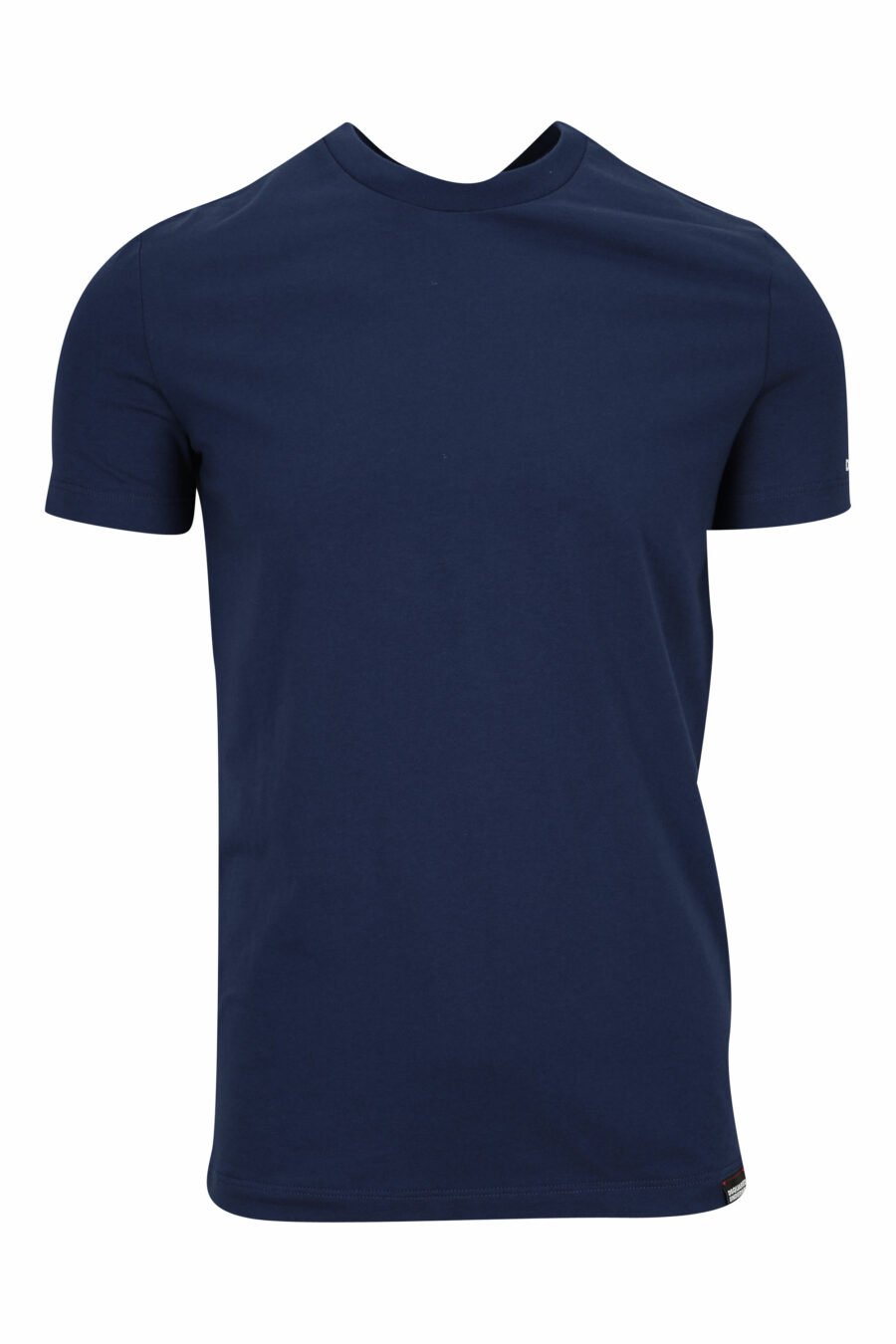 Dark blue T-shirt with white underwear minilogue - 8032674811684