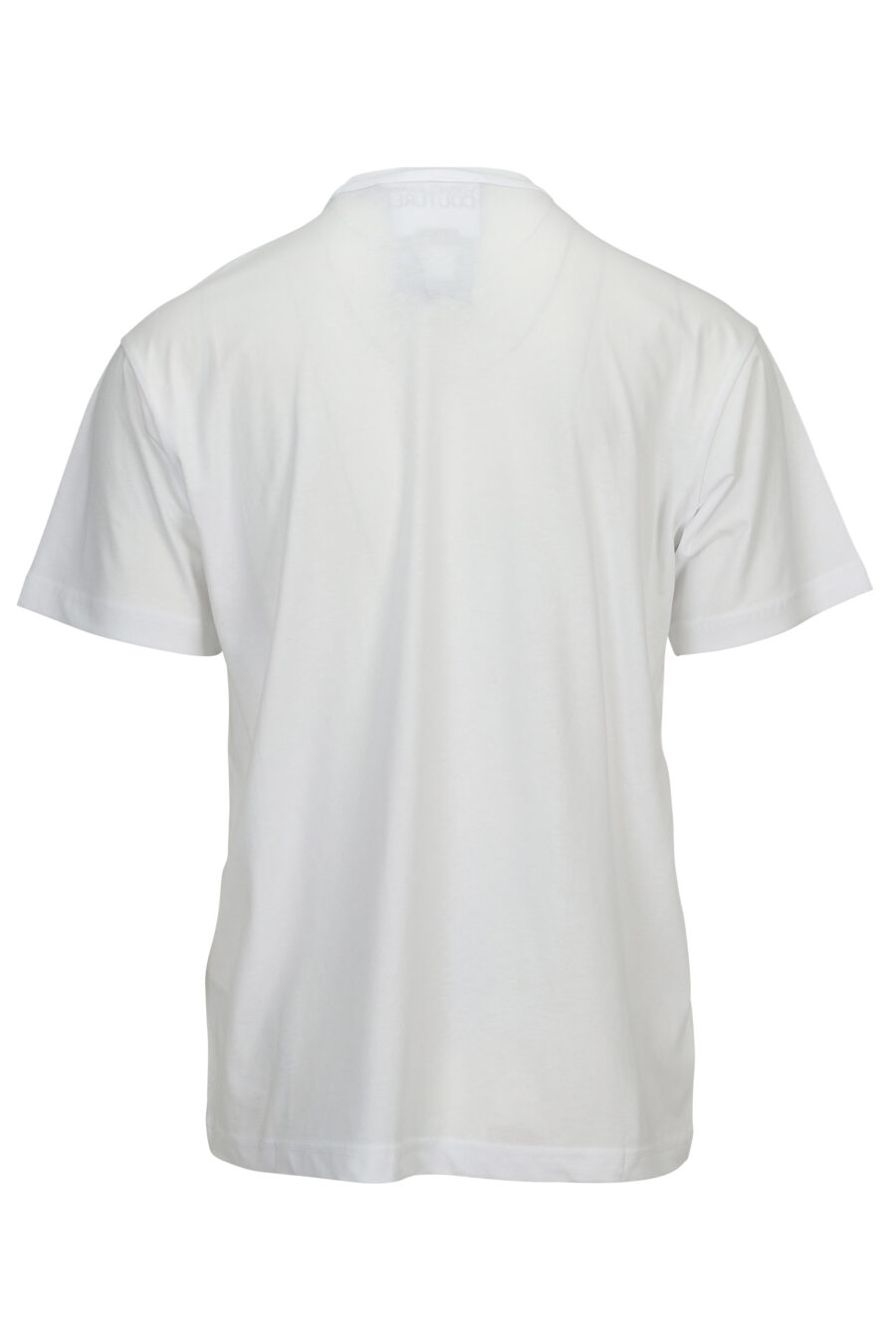 Camiseta blanca con maxilogo negro delante - 8052019579666 1