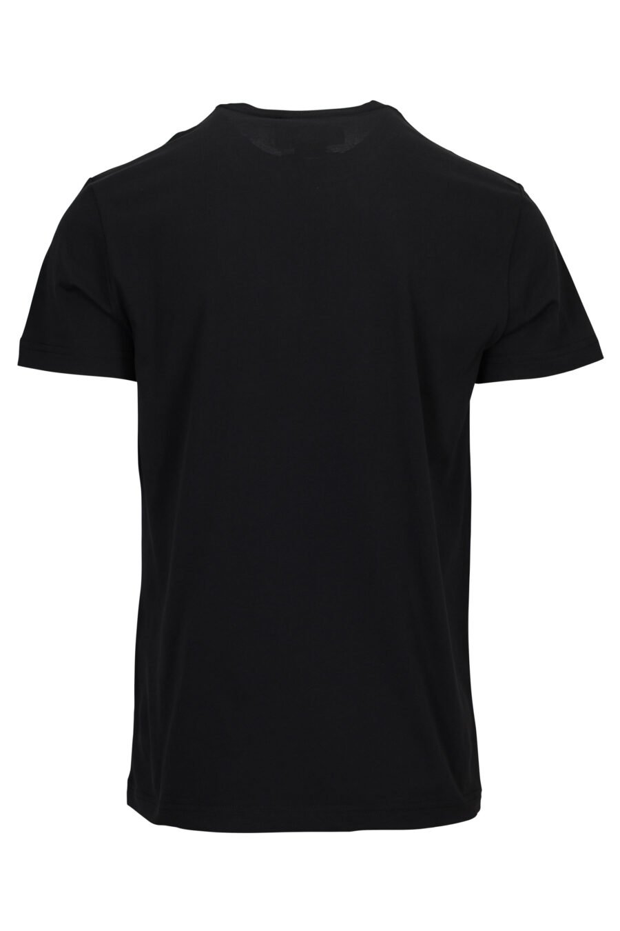 Camiseta negra con maxilogo barroco acuarela - 8052019589535 1