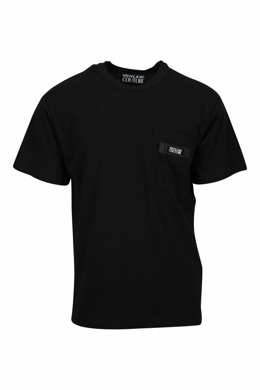 Camiseta negra con minilogo etiqueta - 8052019599626
