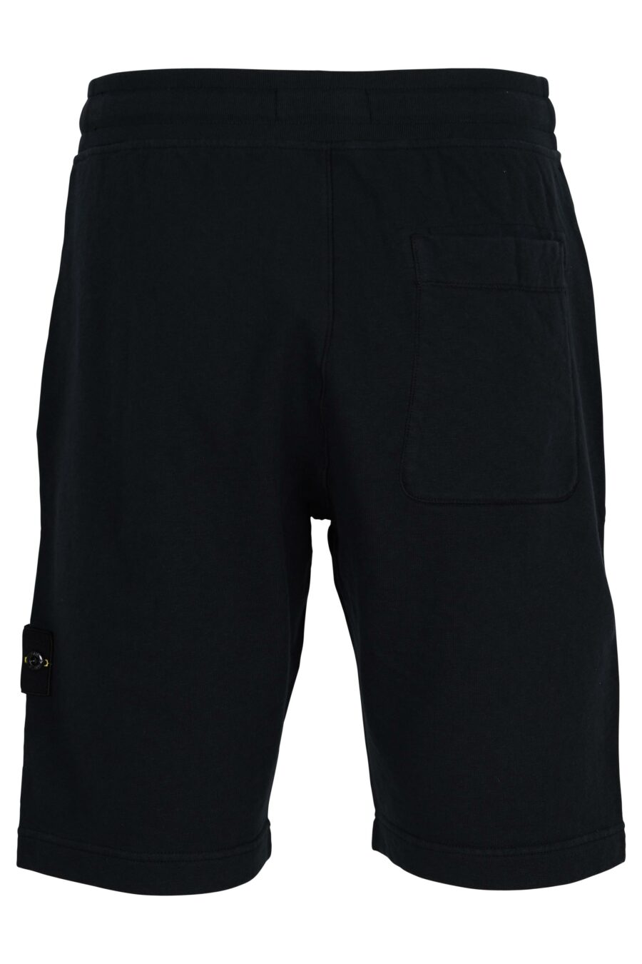 Pantalón de chándal corto azul oscuro con logo parche brújula - 8052572905575 1