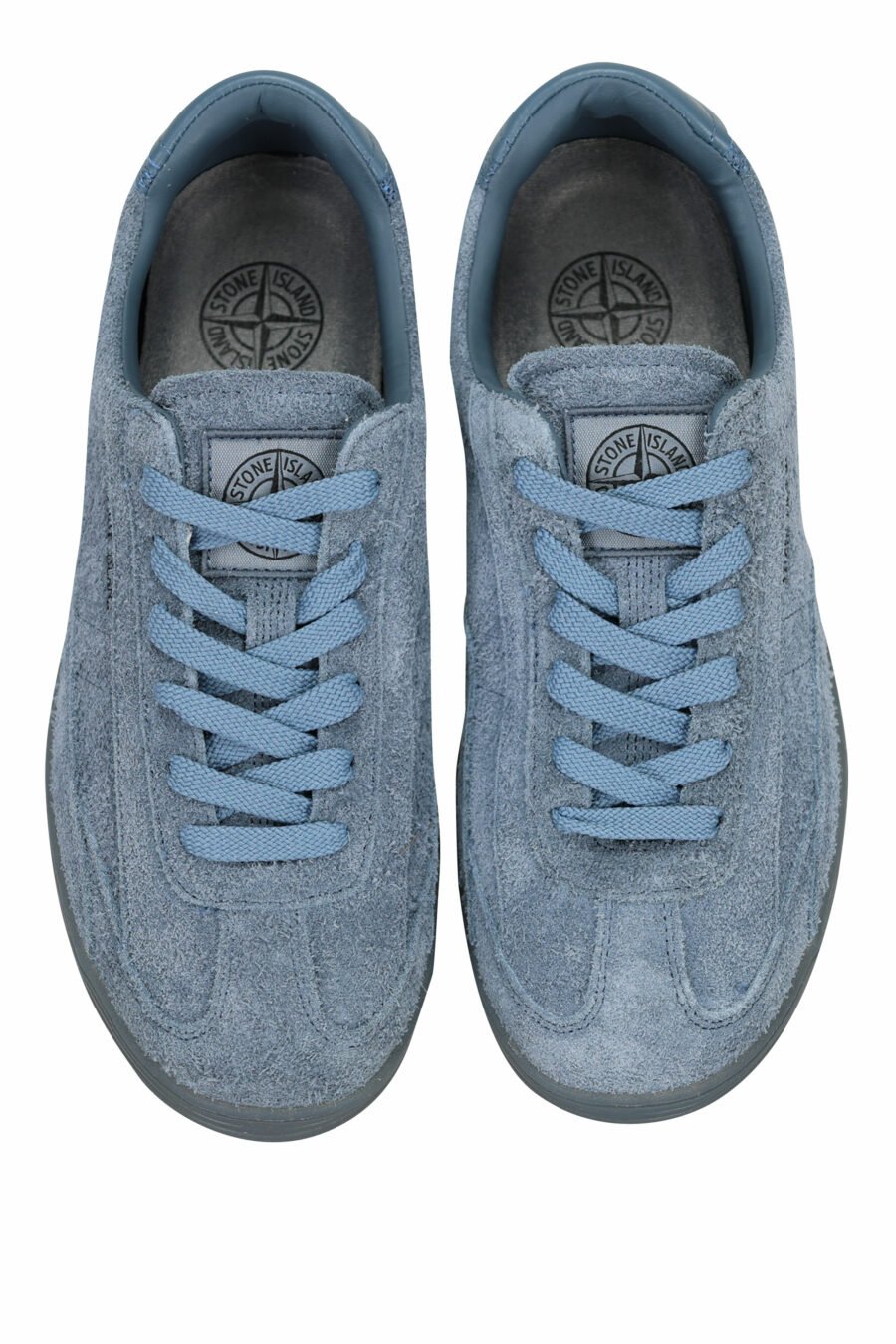 Zapatillas azul oscuro con minilogo y suela gris - 8052572937866 4