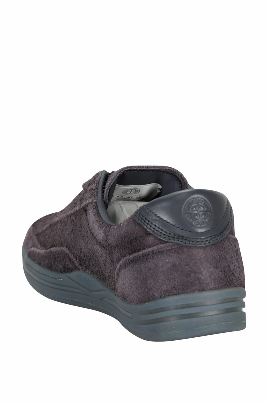 Zapatillas azul grisáceo con minilogo y suela gris - 8052572937910 3