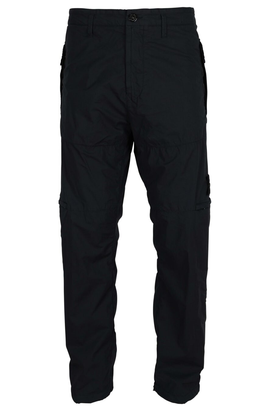Pantalón azul oscuro "regular" con logo parche brújula - 8052572954948