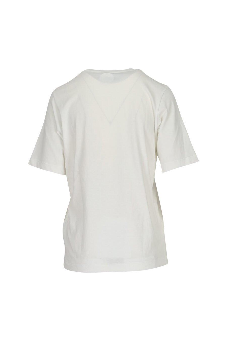 Camiseta blanca "oversize" con maxilogo "icon darling" - 8054148405847 1