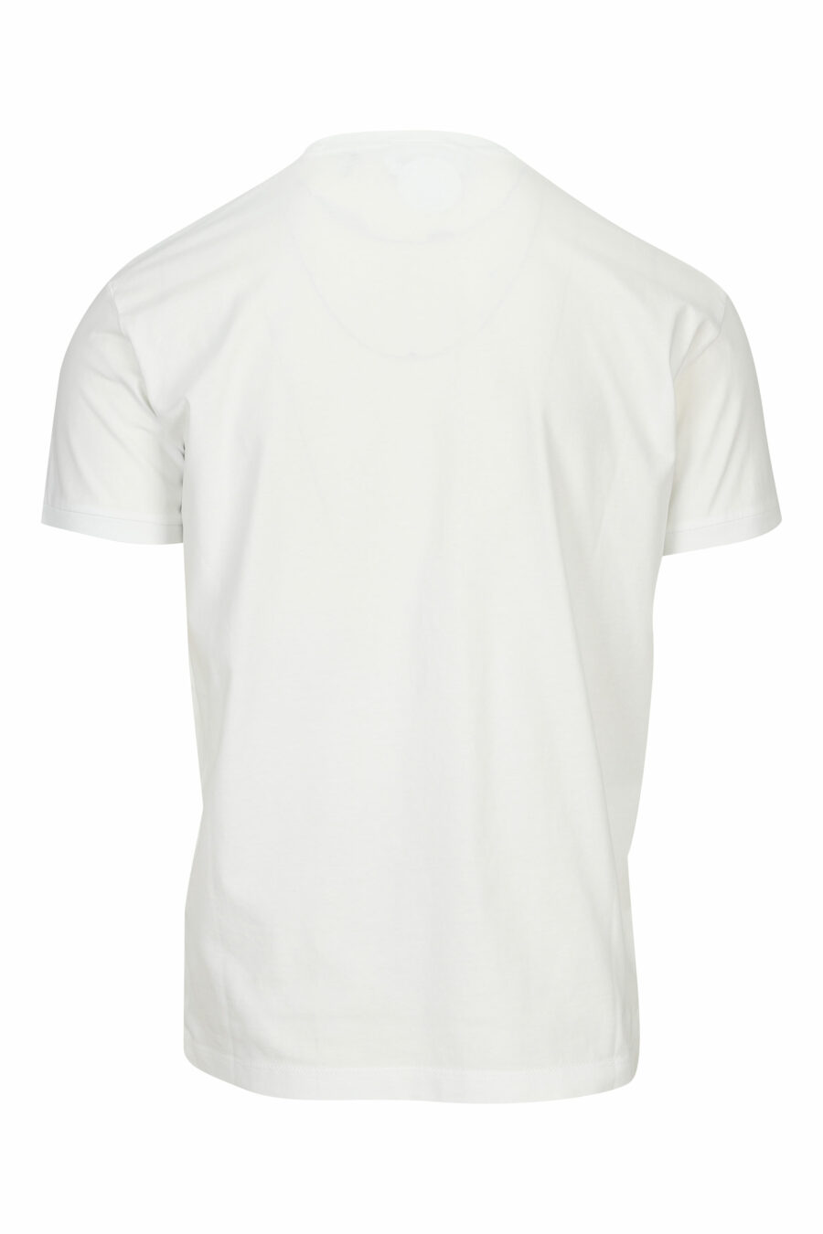 Camiseta blanca con maxilogo graffiti negro - 8054148572037 1