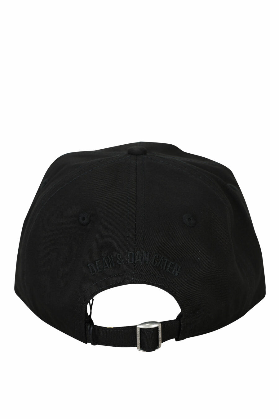 Black cap with monochrome "icon" maxilogue - 8055777275689 1