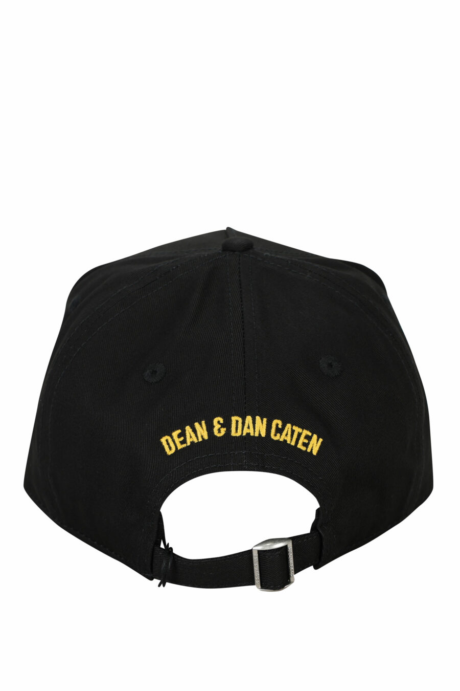 Black cap with yellow "born in Canada" maxilogue - 8055777286494 1