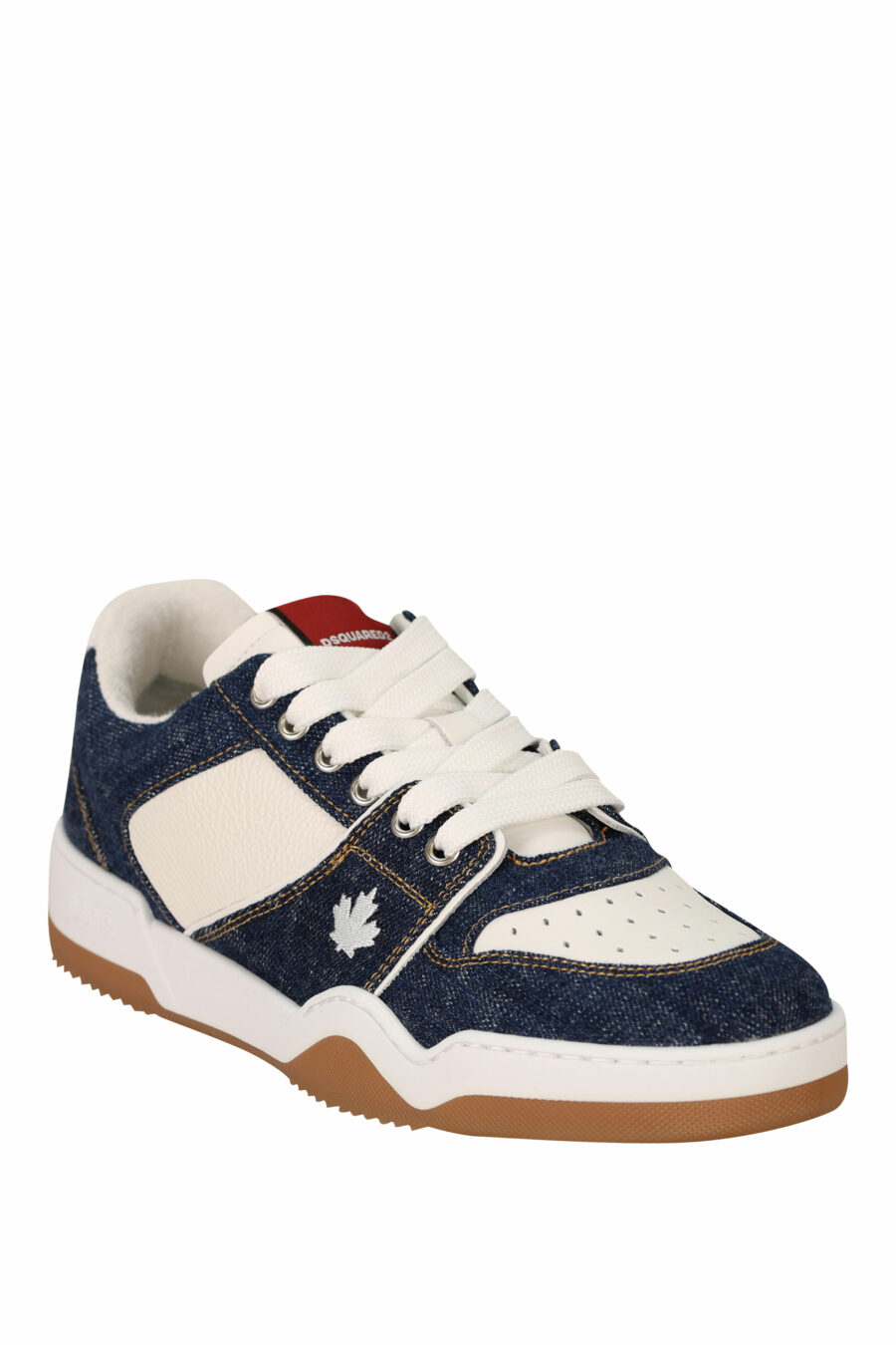 Blue "spyker" trainers with white and logo - 8055777305911 1