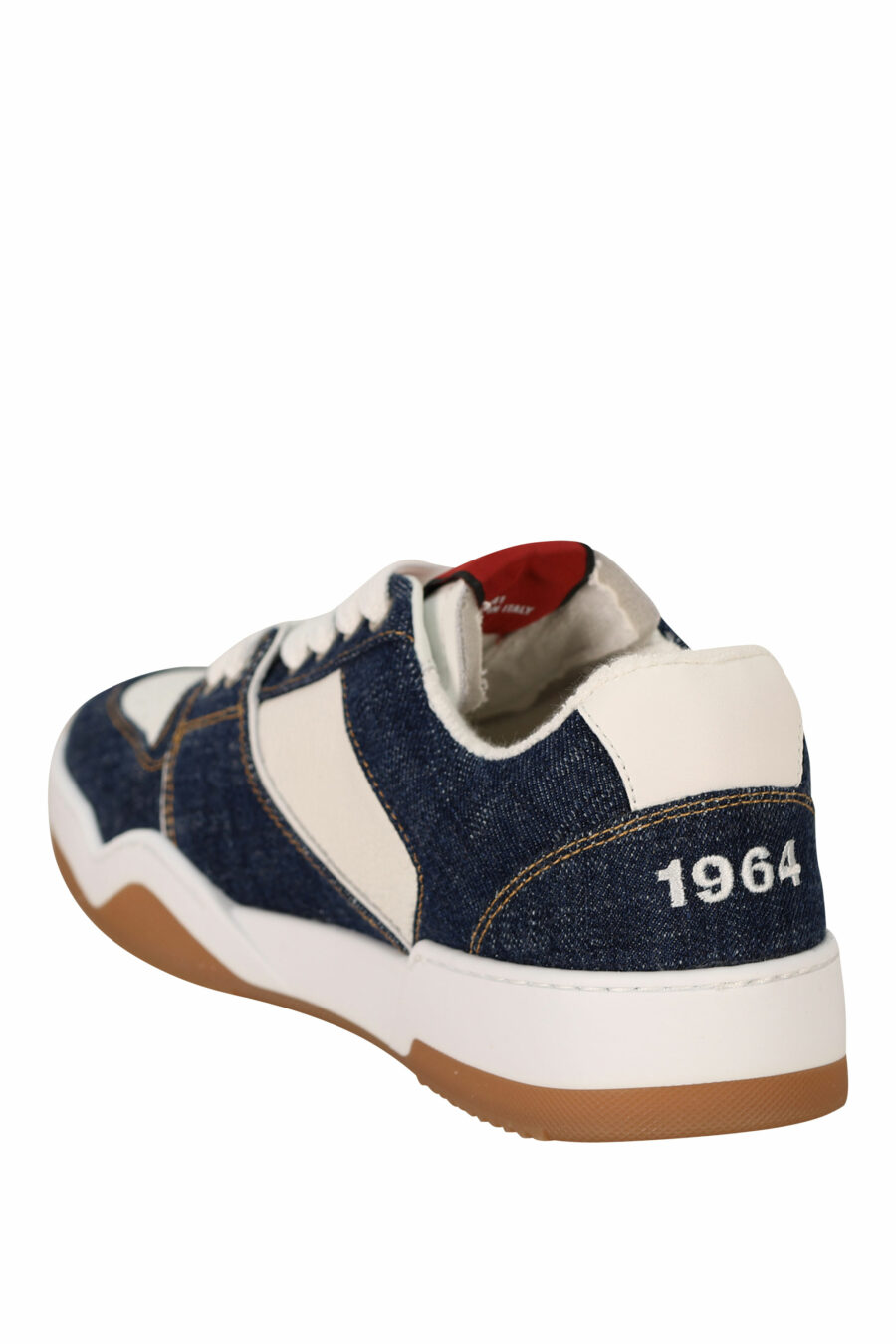 Blue "spyker" trainers with white and logo - 8055777305911 3