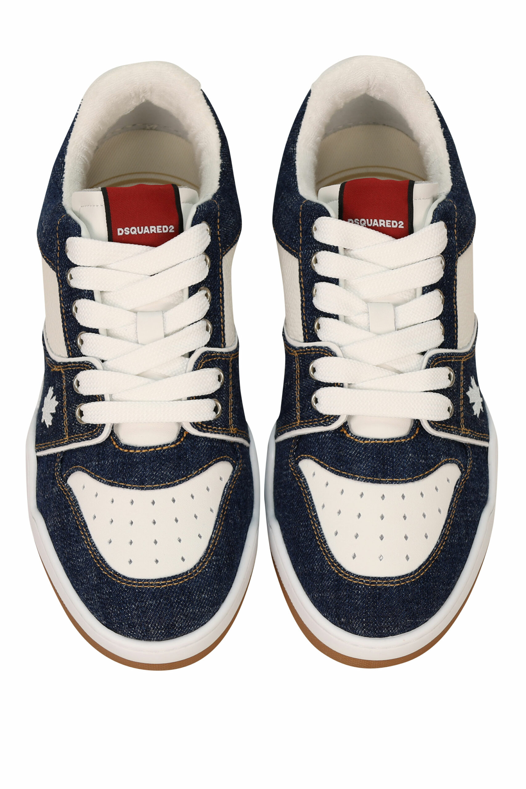 【送料&関税込】Dsquared2 Bumper White/blue Sneakers XYZ Premium Fashion Store | 𝐃𝐒𝐐𝐔𝐀𝐑𝐄𝐃𝟐
