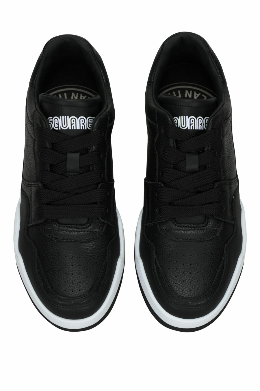 Black "spyker" trainers with two-tone sole - 8055777320327 4