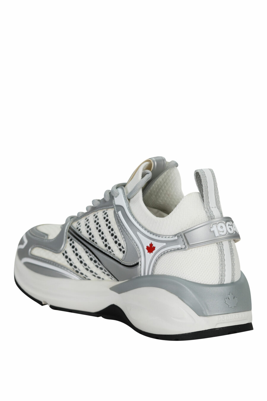 Zapatillas grises con plateado "dash" con logo - 8055777322376 3
