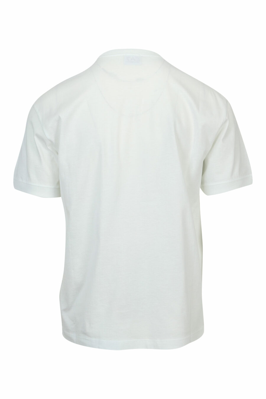 Camiseta blanca con maxilogo "lux identity" en recuadro verde - 8057970672555 1