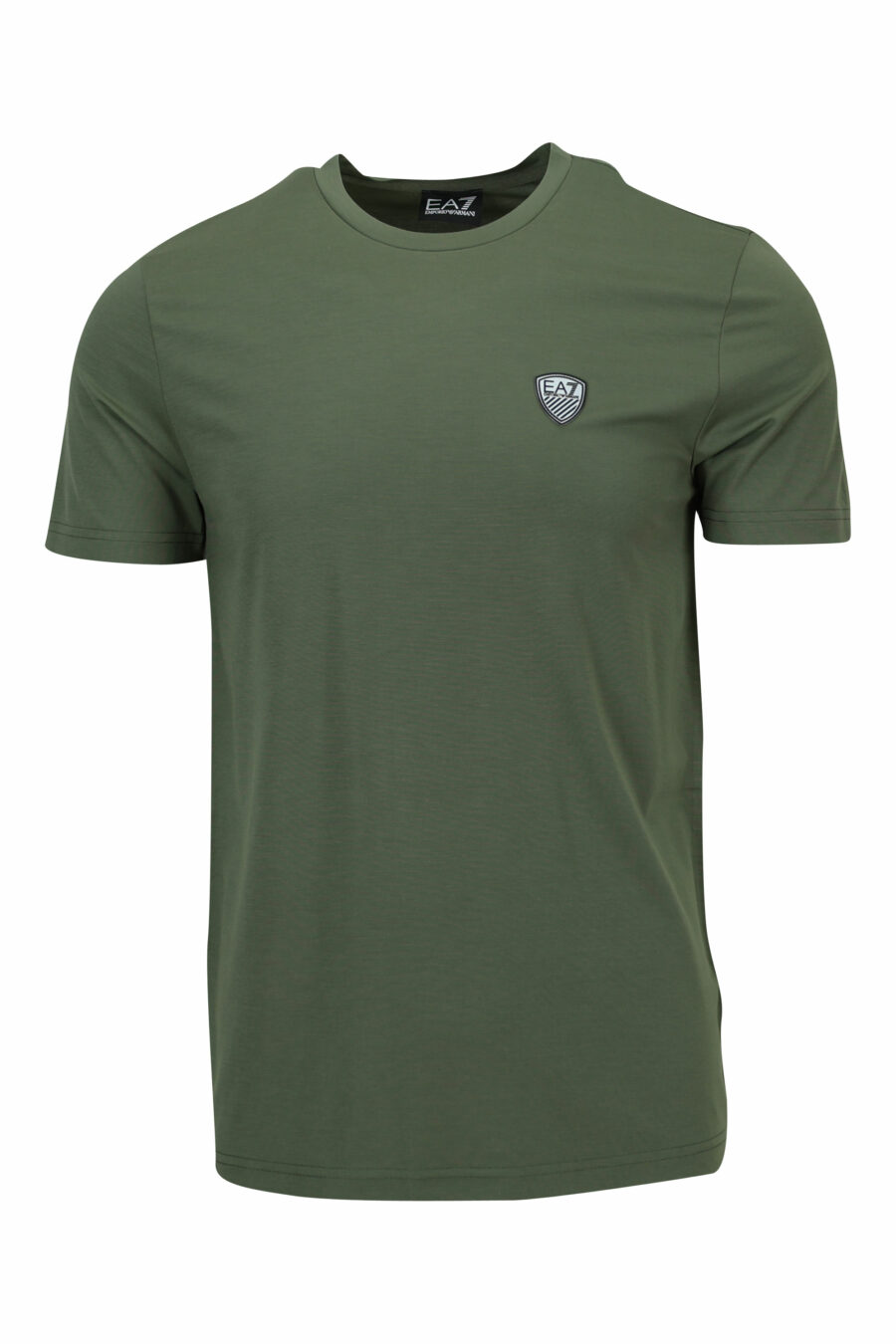 Camiseta verde "oversize" con minilogo "lux identity" escudo - 8057970700005