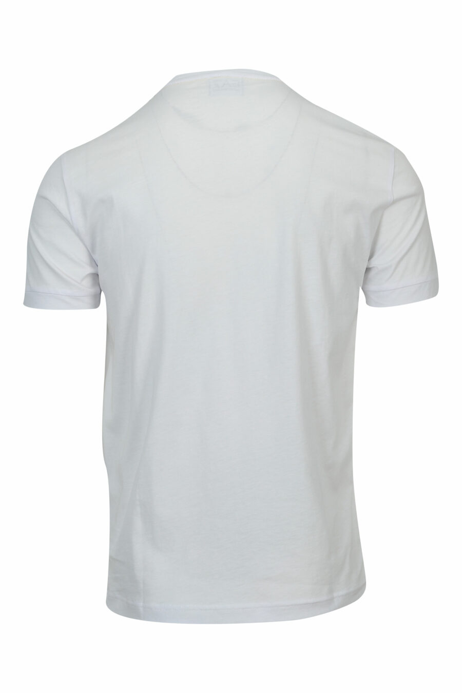Camiseta blanca con minilogo en cinta "lux identity" negro - 8057970711308 1