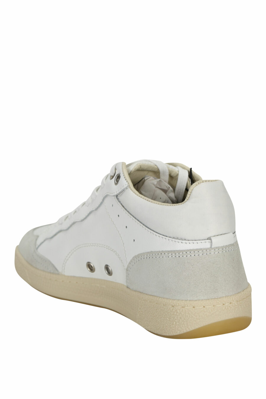 White half-tight trainers with grey "murray" - 8058156546882 3