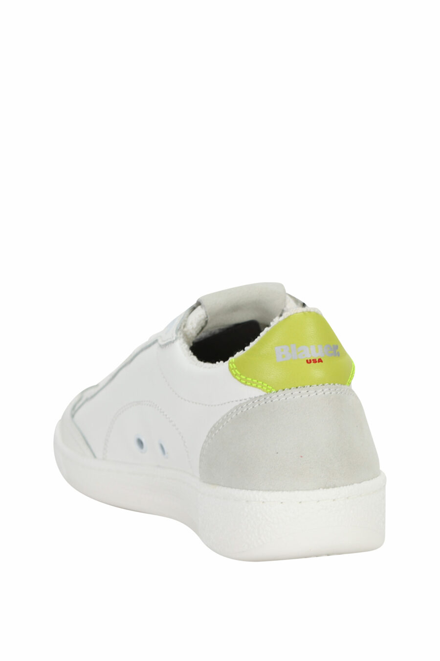 Zapatillas blancas con detalle verde lima "murray" - 8058156547094 3