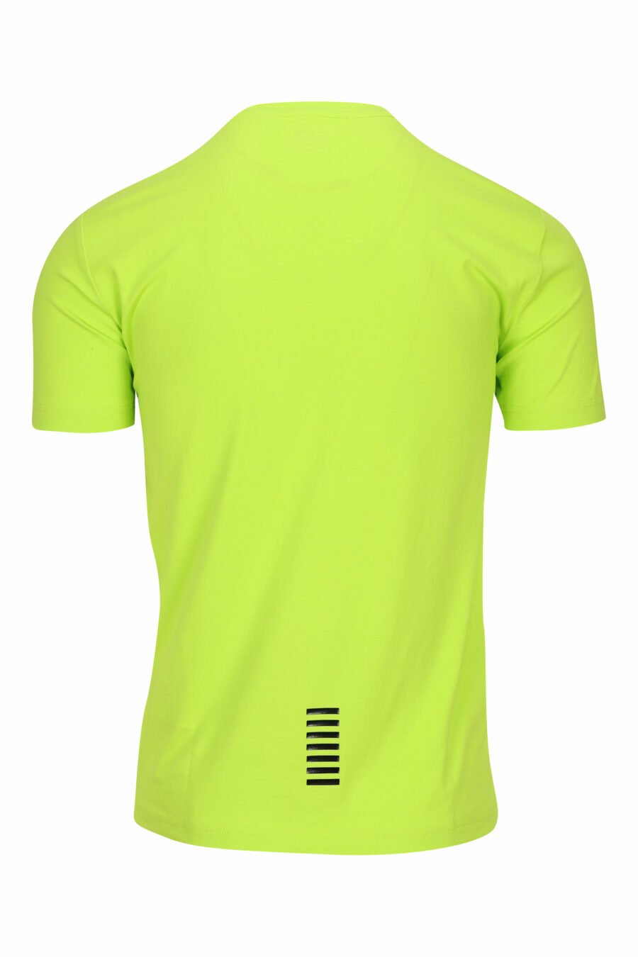 Limonengrünes T-Shirt mit Mini-Logo aus Gummi "lux identity" - 8058947458301 1