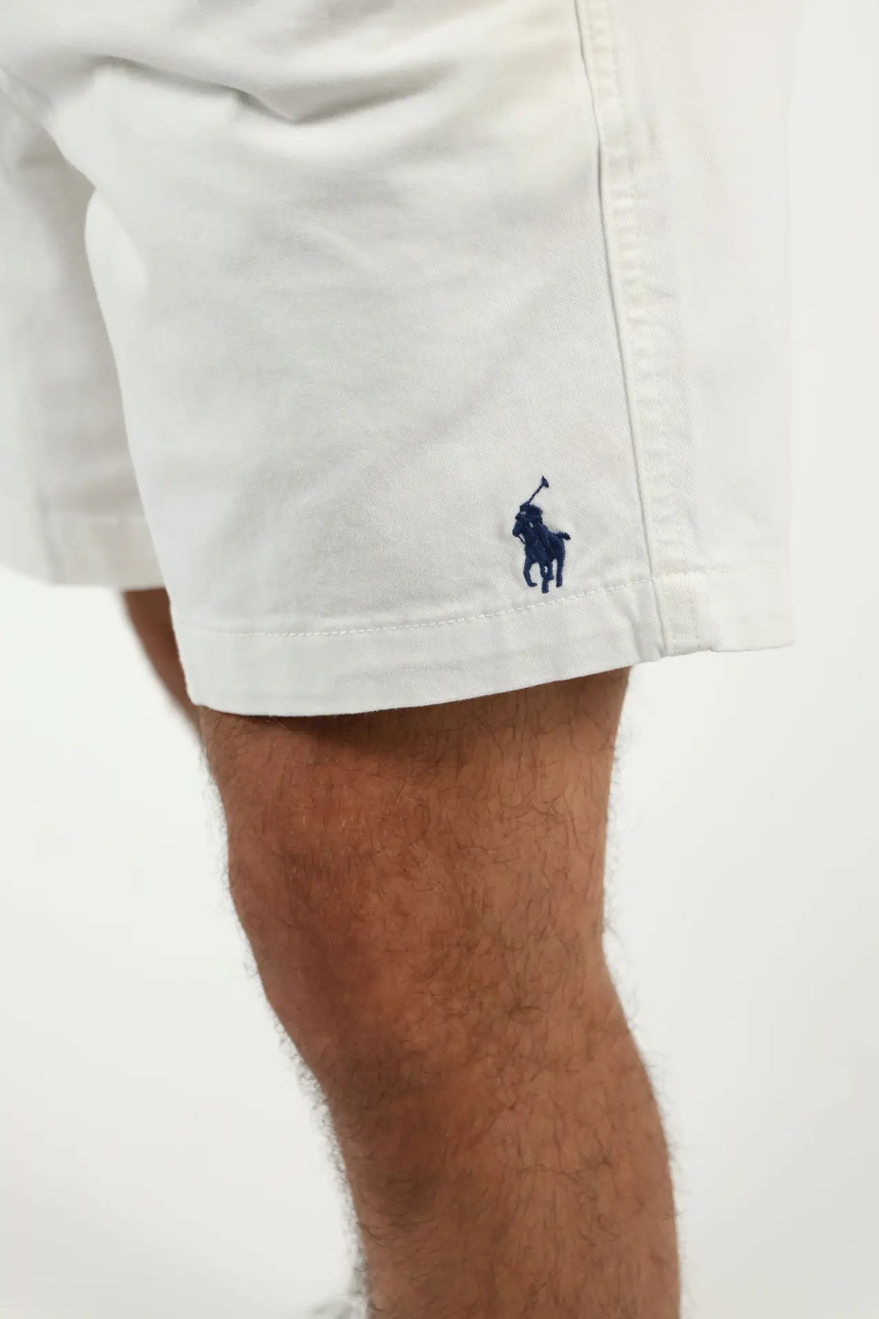 POLO RALPH LAUREN ワイドシルエット ポニー刺繍 トレーナー Polo Ralph Lauren - White shorts with mini logo